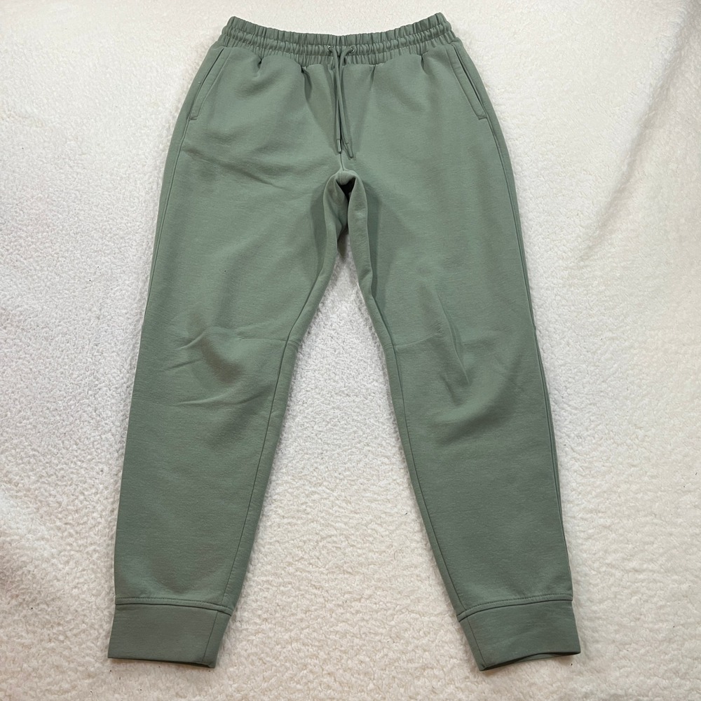 Amazon Essentials Jogger Pants Mens M Green Tech Fleece Tapered AEW30310F23